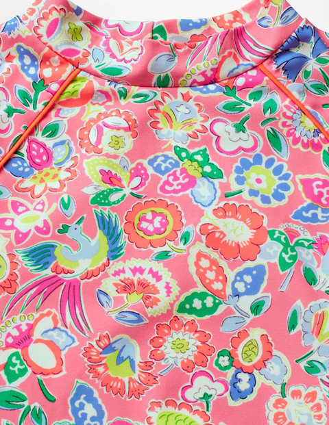 Printed Surf Set - Neon Pink Tropical Paisley Printed Surf Set - Neon Pink Tropical Paisley