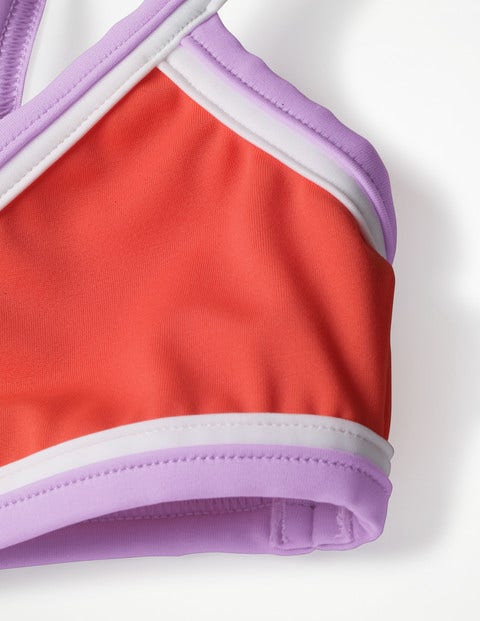 Colourful Bikini Set - Sunset Red Colourful Bikini Set - Sunset Red