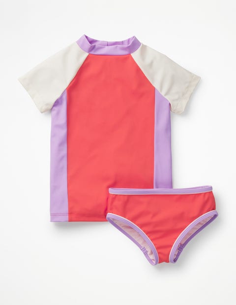 Colourblock Surf Set - Sunset Red Colourblock Surf Set - Sunset Red