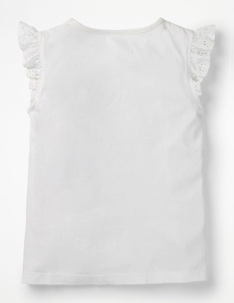 Pretty Broderie Top - White Pretty Broderie Top - White