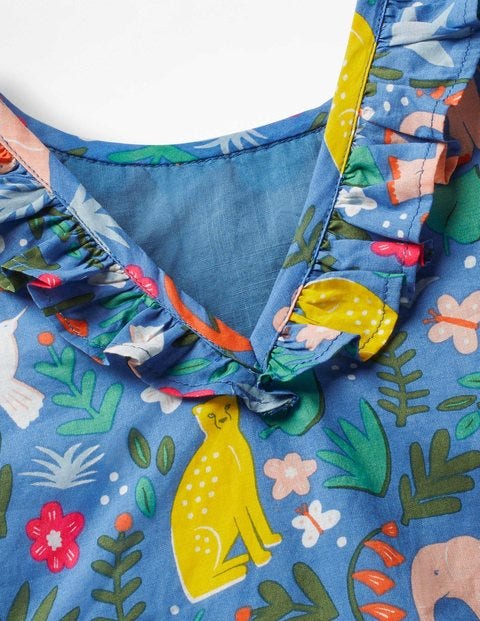 Woven V-Back Top - Multi Indian Garden Woven V-Back Top - Multi Indian Garden