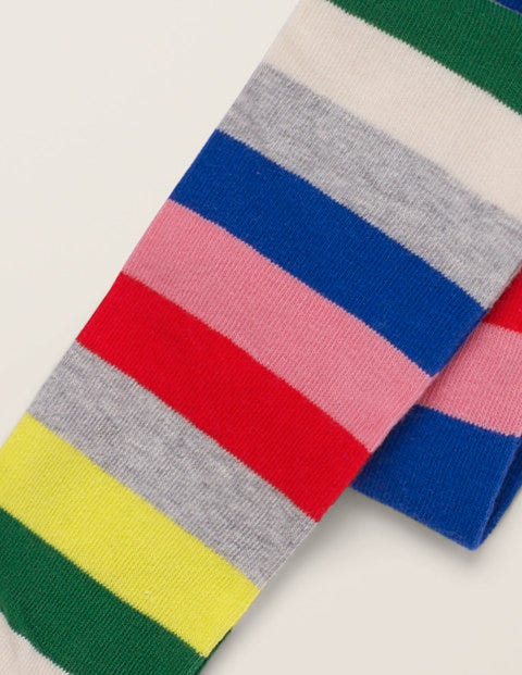 Patterned Tights - Sporty Multi Stripe Patterned Tights - Sporty Multi Stripe