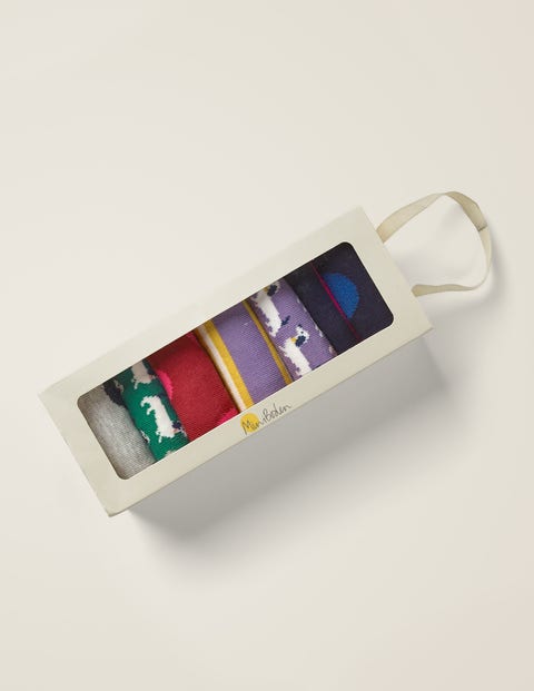 7 Pack Sock Box - Sausage Dogs 7 Pack Sock Box - Sausage Dogs