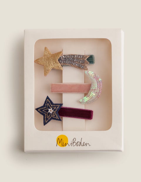 Haarclips Im 3Er-Pack - Nachthimmel Haarclips Im 3Er-Pack - Nachthimmel
