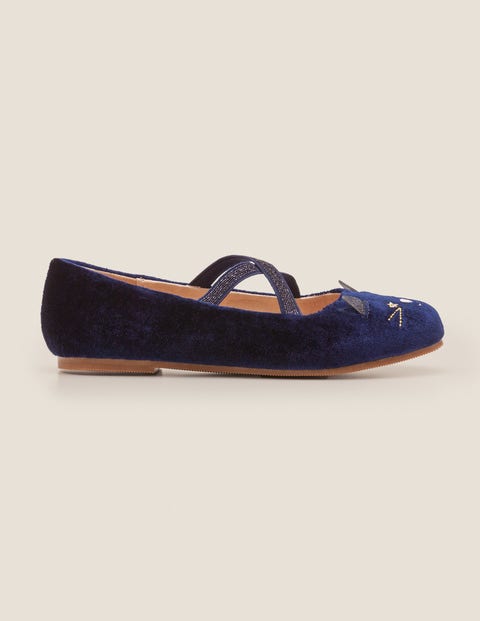 Party Ballet Flats - Midnight Blue Party Ballet Flats - Midnight Blue