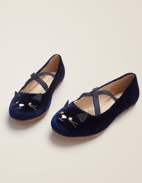 Party Ballet Flats - Midnight Blue Party Ballet Flats - Midnight Blue