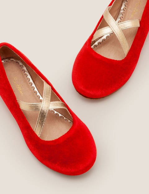 Party Ballet Flats - Rockabilly Red Party Ballet Flats - Rockabilly Red