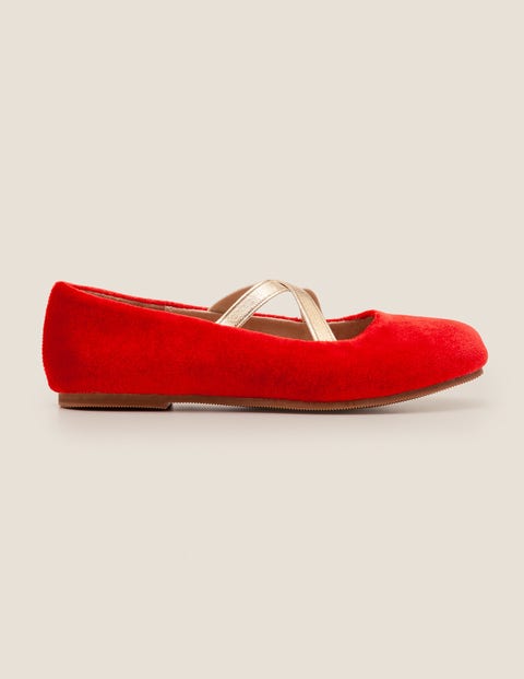 Party Ballet Flats - Rockabilly Red Party Ballet Flats - Rockabilly Red