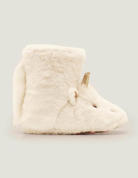 Hausschuhstiefel - Naturweiß Hausschuhstiefel - Naturweiß