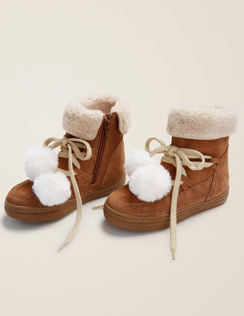 Suede Cosy Boots - Tan Suede Cosy Boots - Tan