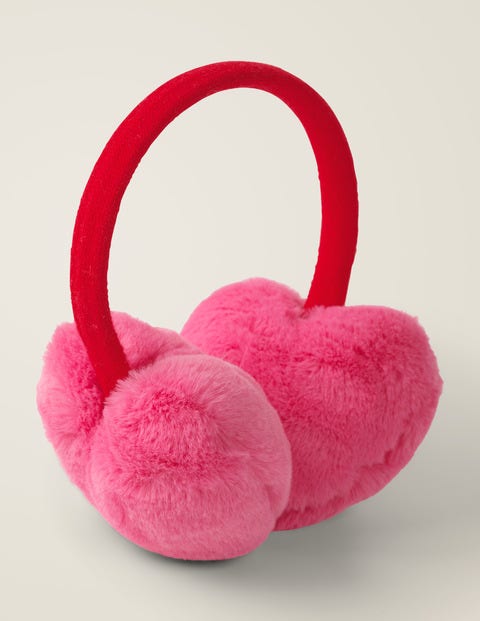Cosy Faux Fur Ear Muffs - Festival Pink Cosy Faux Fur Ear Muffs - Festival Pink