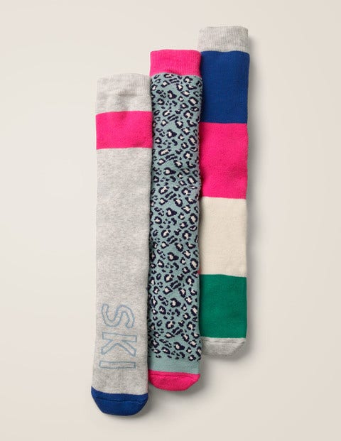 3 Pack Ski Socks - Multi 3 Pack Ski Socks - Multi