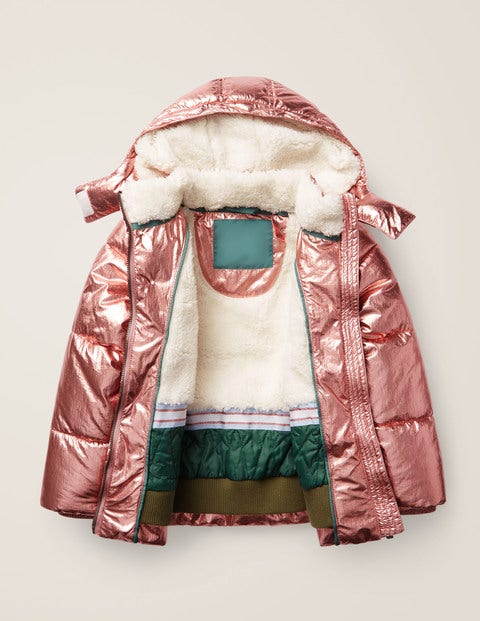 Anorak Cosy - Rose métallisé Anorak Cosy - Rose métallisé