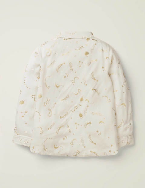 Fun Shirt - Ivory/Gold Foil Celestial Fun Shirt - Ivory/Gold Foil Celestial