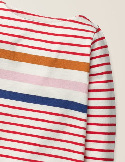 Everyday Breton - Poppadew Red Multi Stripe Everyday Breton - Poppadew Red Multi Stripe