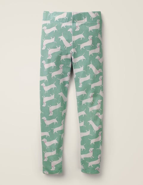 Fun Leggings - Hike Green Sausage Dogs Fun Leggings - Hike Green Sausage Dogs