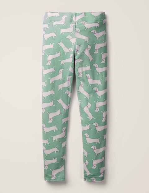 Fun Leggings - Hike Green Sausage Dogs Fun Leggings - Hike Green Sausage Dogs