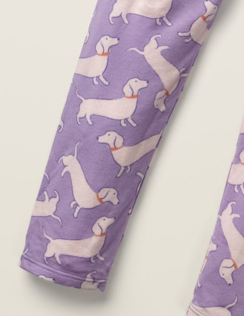 Fröhliche Leggings - Asternviolett, Dackel Fröhliche Leggings - Asternviolett, Dackel