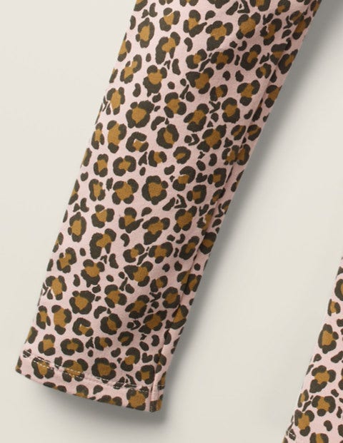 Legging Fun Et Cosy - Taches léopard rose craie Legging Fun Et Cosy - Taches léopard rose craie