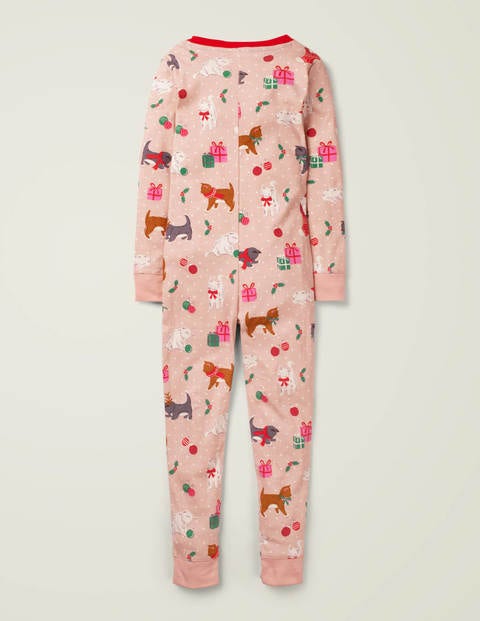Combinaison-Pyjama Cosy - Chatons rose Provence poudré Combinaison-Pyjama Cosy - Chatons rose Provence poudré