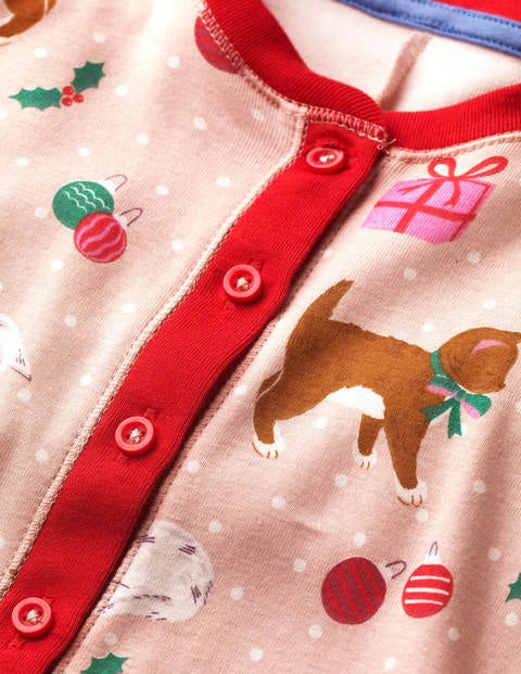 Combinaison-Pyjama Cosy - Chatons rose Provence poudré Combinaison-Pyjama Cosy - Chatons rose Provence poudré