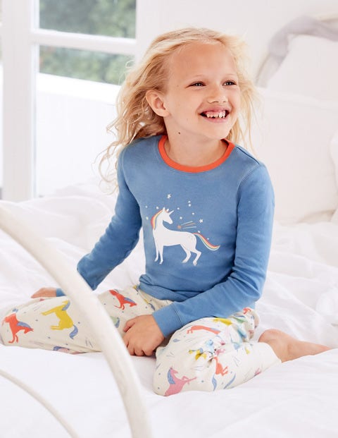 Pyjama Long Cosy - Licornes multi Pyjama Long Cosy - Licornes multi