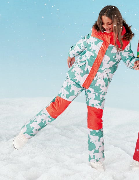 All-Weather Waterproof Pants - Mineral Blue Polar Bear All-Weather Waterproof Pants - Mineral Blue Polar Bear