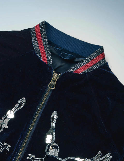 Bomberjacke Mit Hippogreif-Motiv - Mitternachtsblau Bomberjacke Mit Hippogreif-Motiv - Mitternachtsblau
