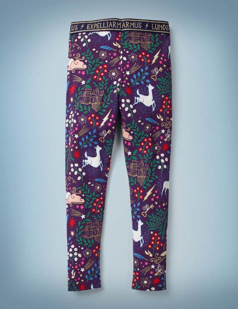 Harry Potter Leggings - Pflaumenmus-Lila Harry Potter Leggings - Pflaumenmus-Lila