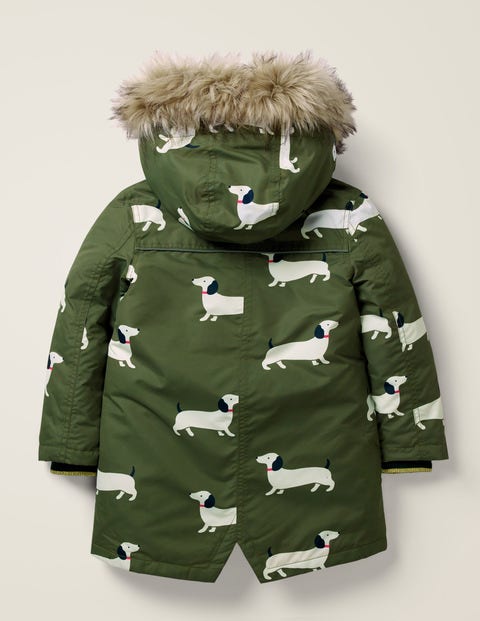 Cosy Waterproof Coat - Khaki Green Sausage Dogs Cosy Waterproof Coat - Khaki Green Sausage Dogs