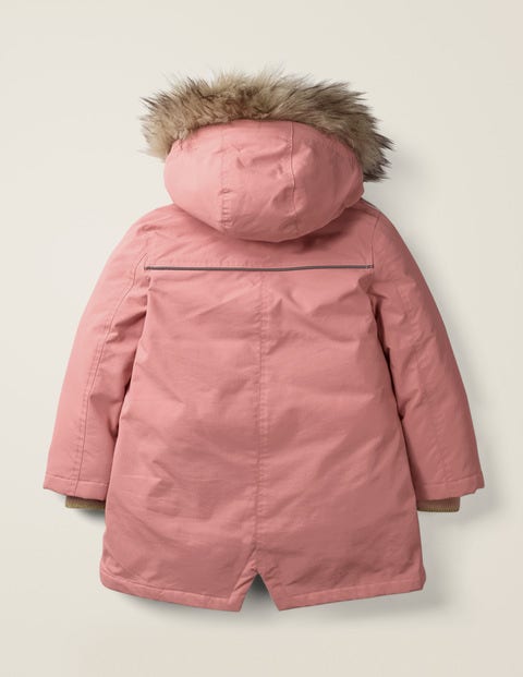 Cosy Waterproof Coat - Dusky Rose Pink Cosy Waterproof Coat - Dusky Rose Pink