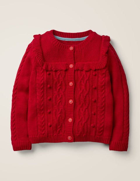 Gilet Torsadé - Rouge rockabilly Gilet Torsadé - Rouge rockabilly
