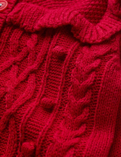 Gilet Torsadé - Rouge rockabilly Gilet Torsadé - Rouge rockabilly