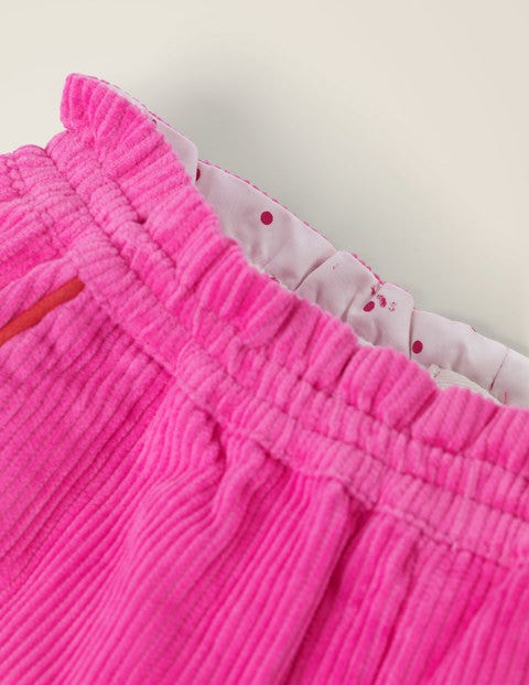 Chunky Cord Shorts - Yarrow Pink Chunky Cord Shorts - Yarrow Pink