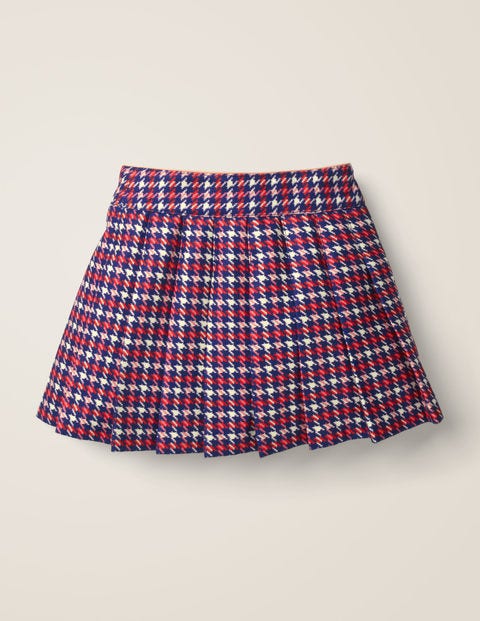 Wonderful Wool Kilt - College Blue/Red Check Wonderful Wool Kilt - College Blue/Red Check
