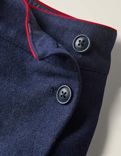 Wonderful Wool Kilt - Navy Wonderful Wool Kilt - Navy