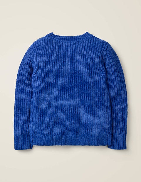 Sequin Stripe Jumper - Duke Blue Sequin Stripe Jumper - Duke Blue