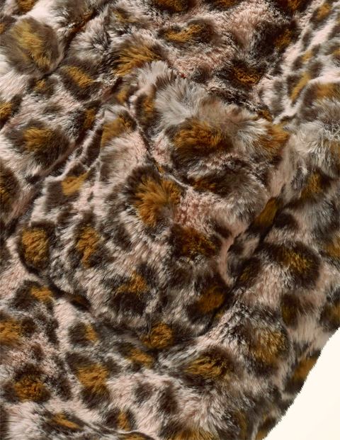 Cosy Reversible Coat - Chalky Pink/Navy Leopard Spot Cosy Reversible Coat - Chalky Pink/Navy Leopard Spot