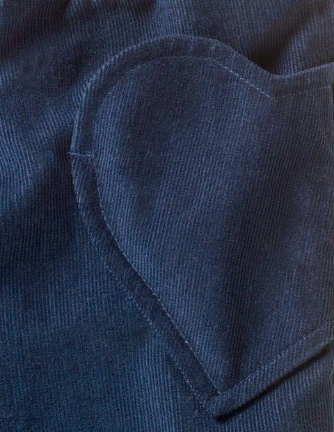 Lined Pull-On Trousers - College Blue Lined Pull-On Trousers - College Blue