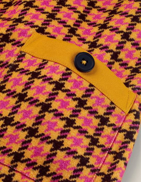 Retro Check Pinafore - Mellow Yellow Check Retro Check Pinafore - Mellow Yellow Check