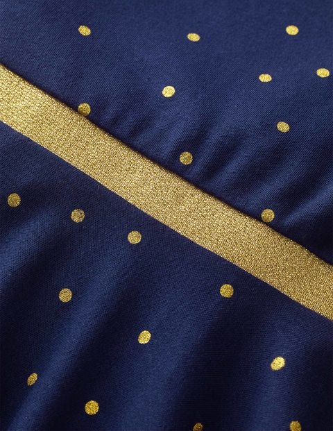 Spotty Skater Dress - Navy Spot Spotty Skater Dress - Navy Spot
