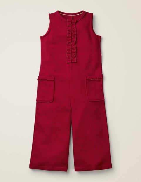 Ponte Pocket Jumpsuit - Bramble Red Ponte Pocket Jumpsuit - Bramble Red