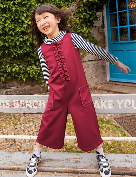 Ponte Pocket Jumpsuit - Bramble Red Ponte Pocket Jumpsuit - Bramble Red