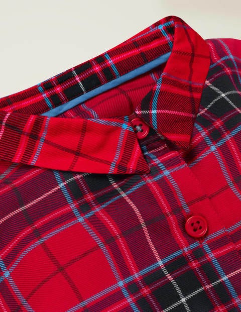 Tassel Button-Through Dress - Rockabilly Red Check Tassel Button-Through Dress - Rockabilly Red Check