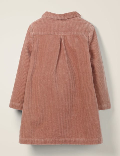 Button-Through Dress - Dusky Rose Pink Button-Through Dress - Dusky Rose Pink