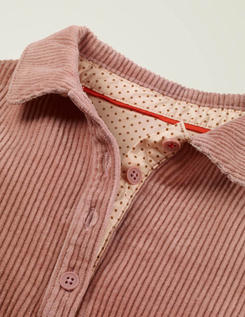 Button-Through Dress - Dusky Rose Pink Button-Through Dress - Dusky Rose Pink