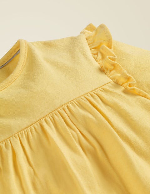 Floaty Ruffle Top - Spicy Mustard Yellow Floaty Ruffle Top - Spicy Mustard Yellow