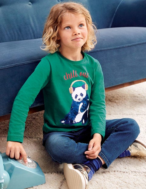 Colour-Change Animal T-Shirt - Hike Green Panda Colour-Change Animal T-Shirt - Hike Green Panda