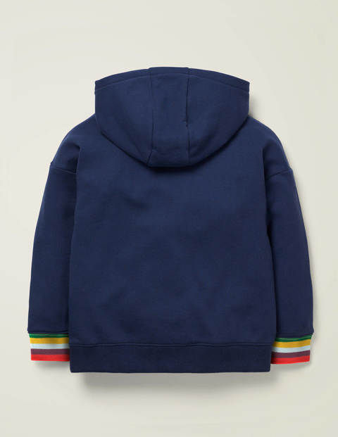 Cosy Sparkle Hoodie - College Blue Wonder Cosy Sparkle Hoodie - College Blue Wonder