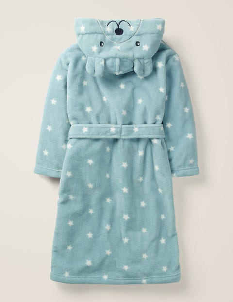 Novelty Dressing Gown - Cloudburst Blue Stars Bear Novelty Dressing Gown - Cloudburst Blue Stars Bear